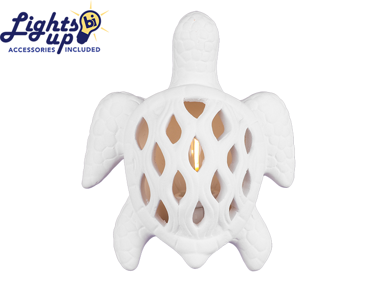 PAINT IN STUDIO –Sea Turtle Night Light Ceramic-Paint in our Studio on the Hill!