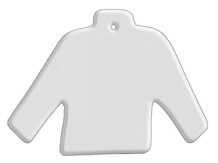Christmas Sweater Party Ornament Ceramic