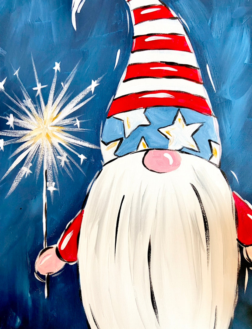 4th of July Gnome Paint Kit