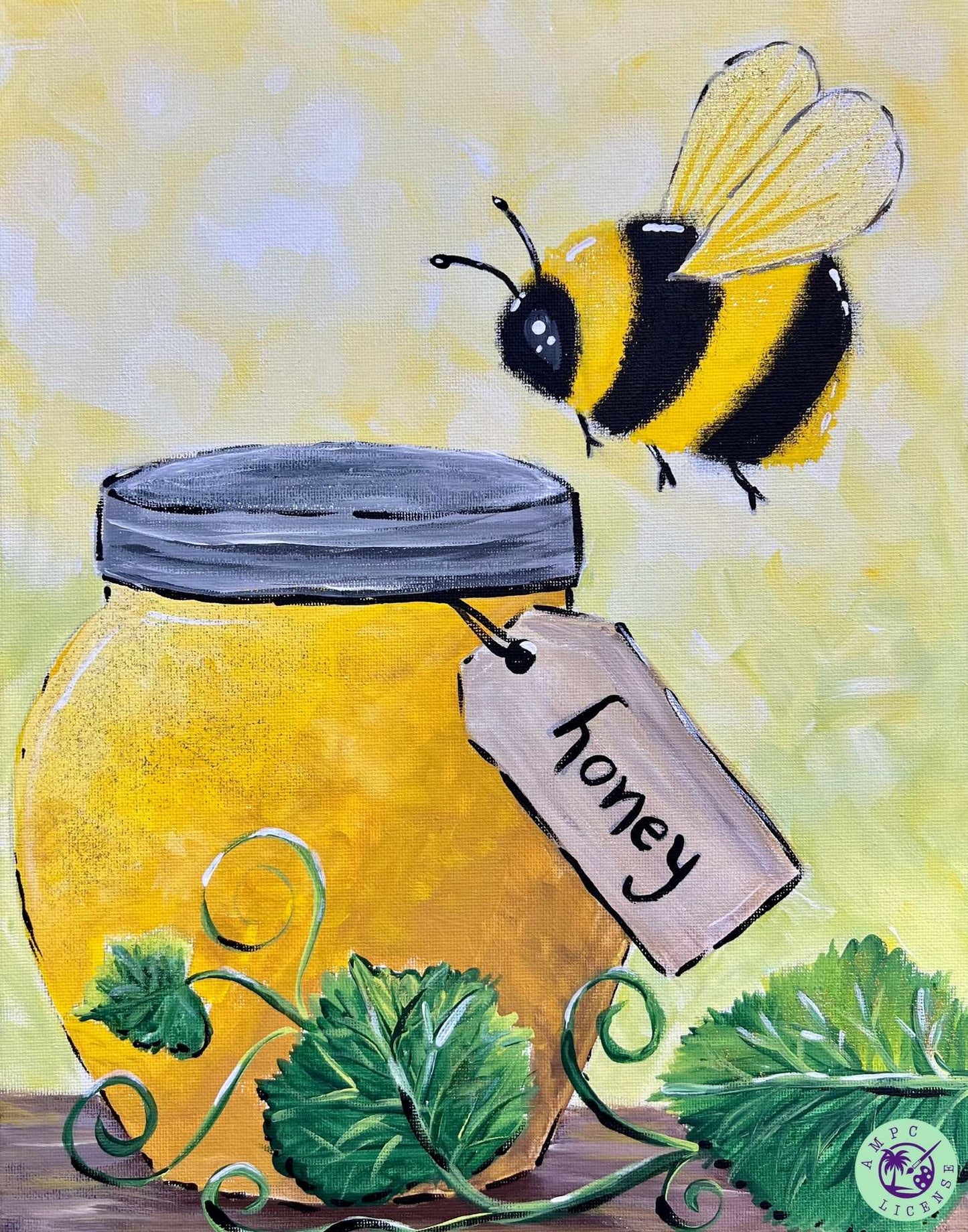 Bee Golden Paint Kit