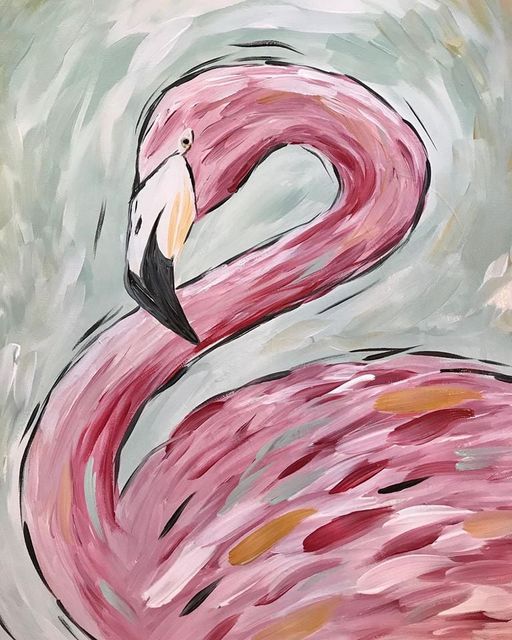 Flamingo Paint Kit