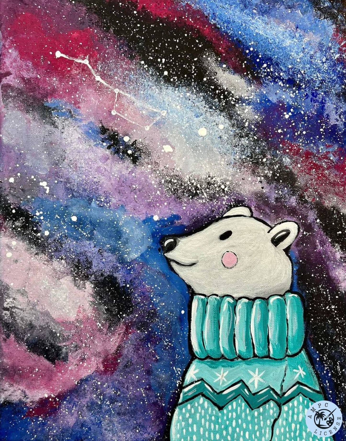 Galaxy Bear Paint Kit