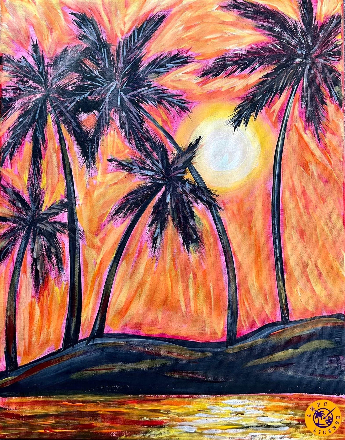 Glowing Sunset Paint Kit
