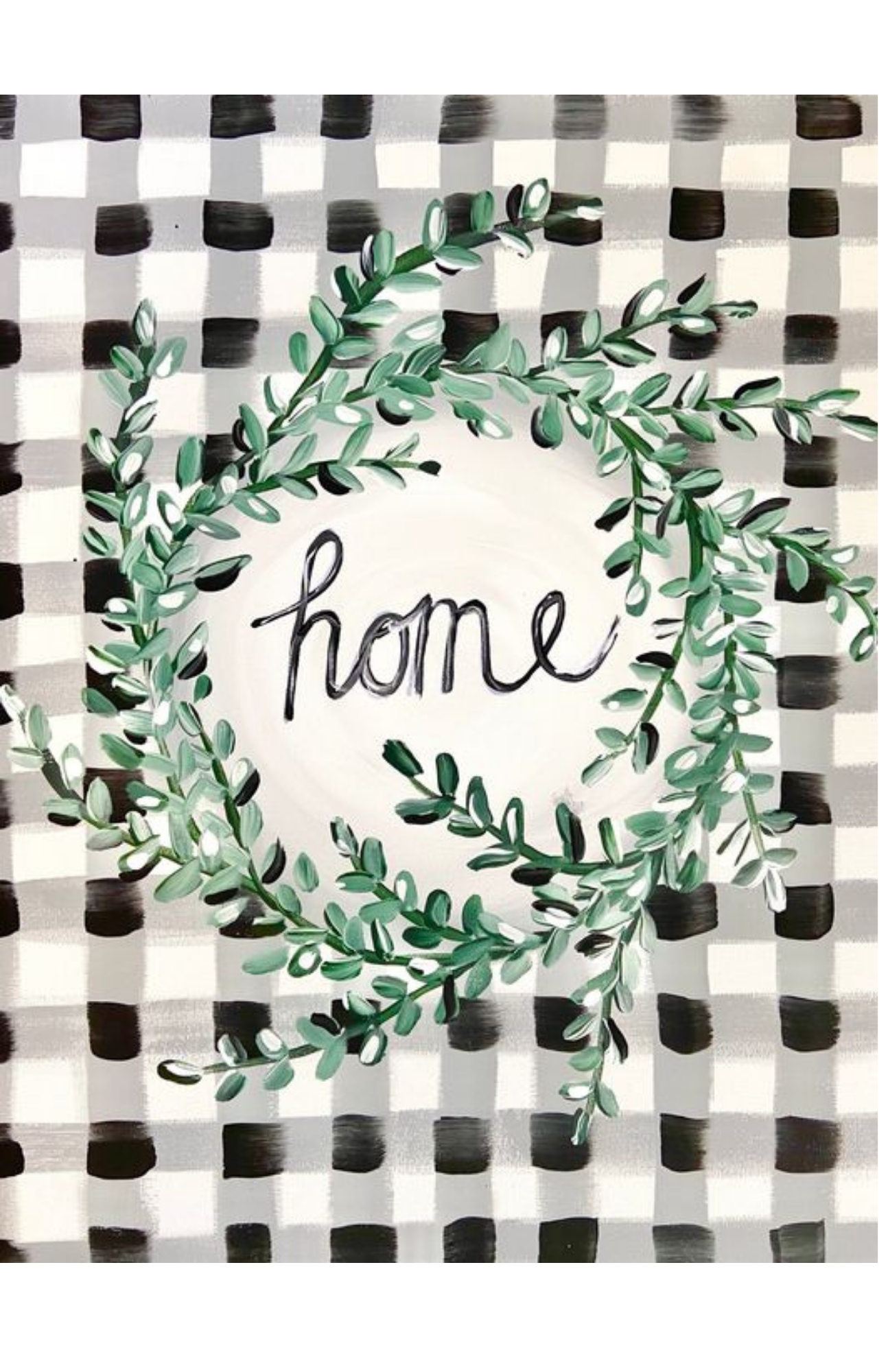 Greenery Wreath Paint Kit