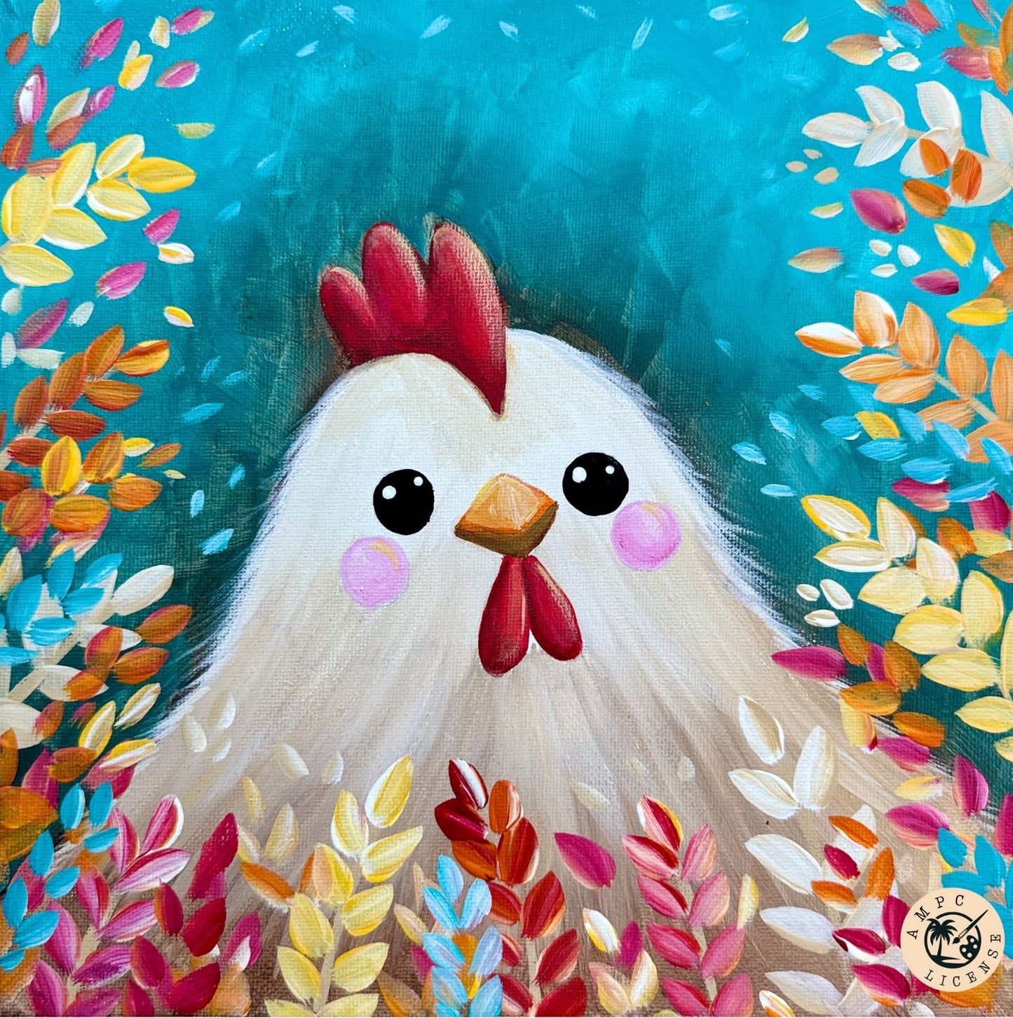 Harvest Hen Paint Kit