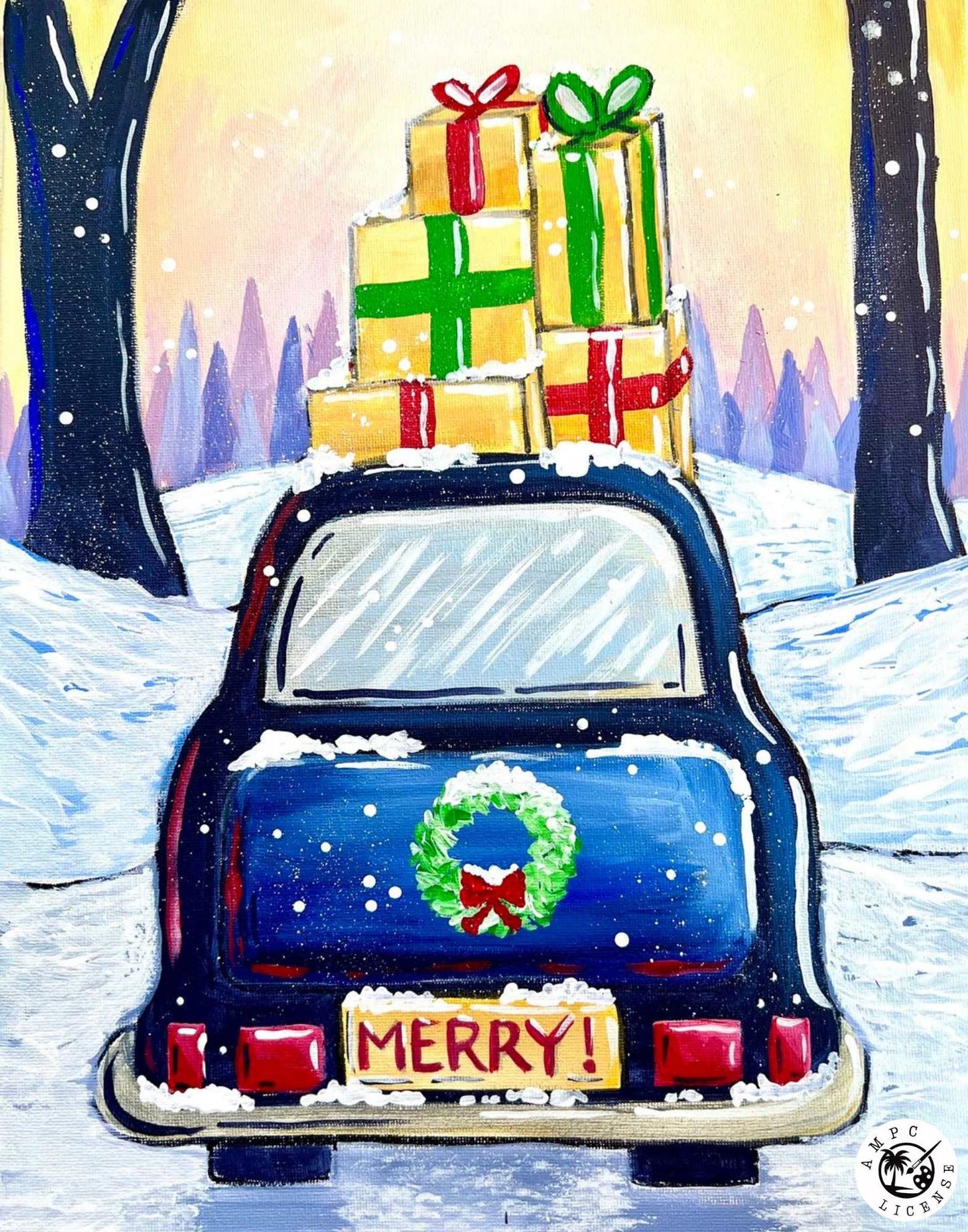 Home for Christmas Paint Kit