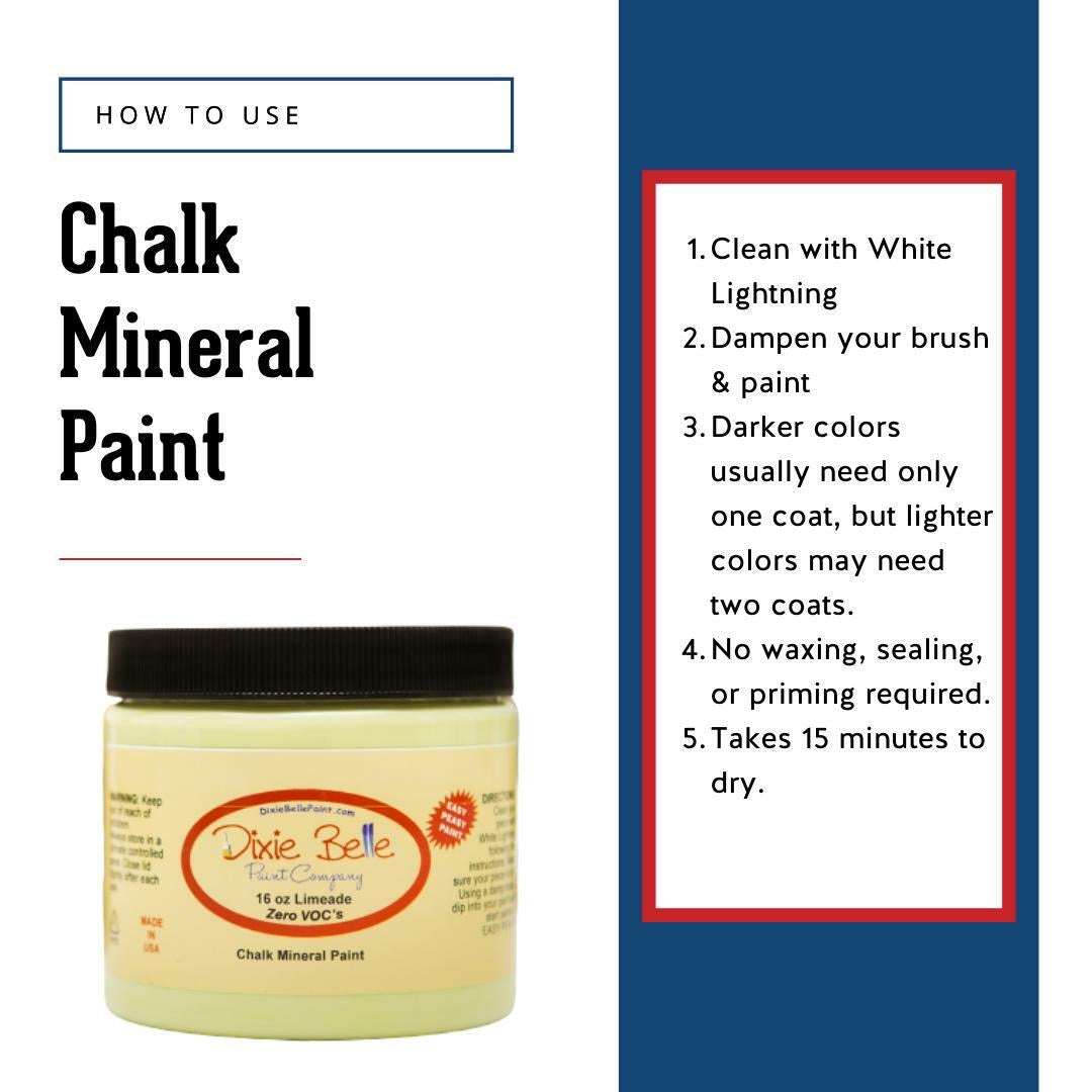 Antebellum Blue Chalk Mineral Paint