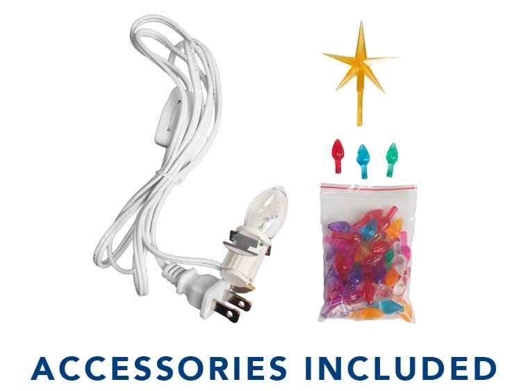 PAINT IN STUDIO –Lighted Christmas Tree Ceramic-Paint in our Studio on the Hill!