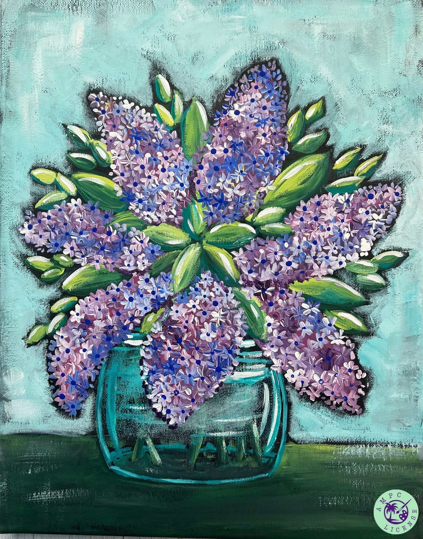 Lovely Lilacs Paint Kit