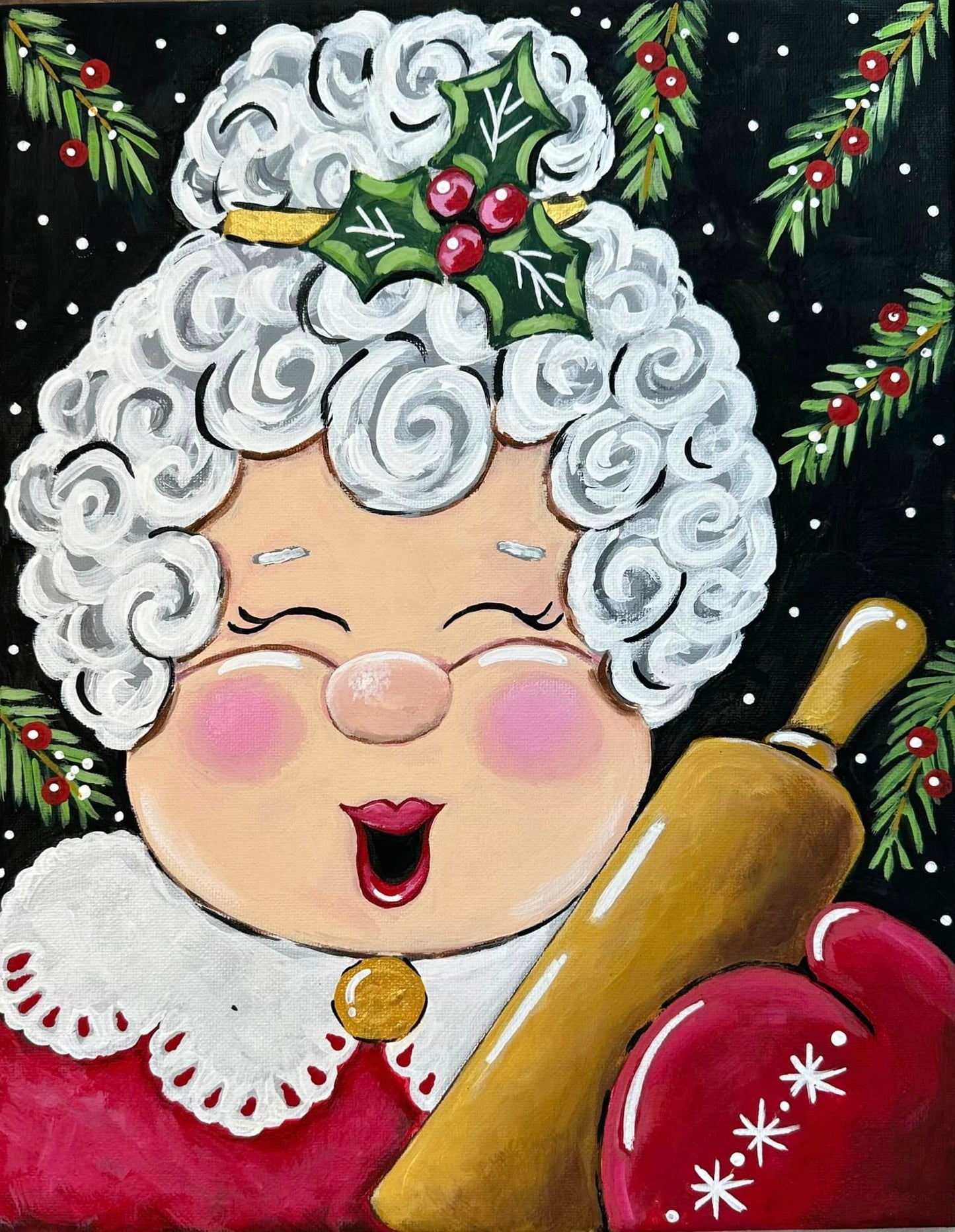 Mrs Claus Paint Kit