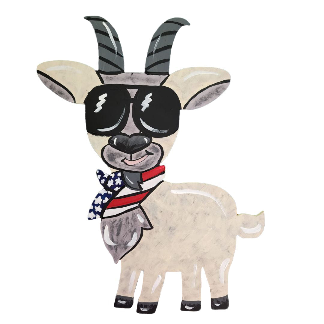 Patriotic Goat Paint Kit