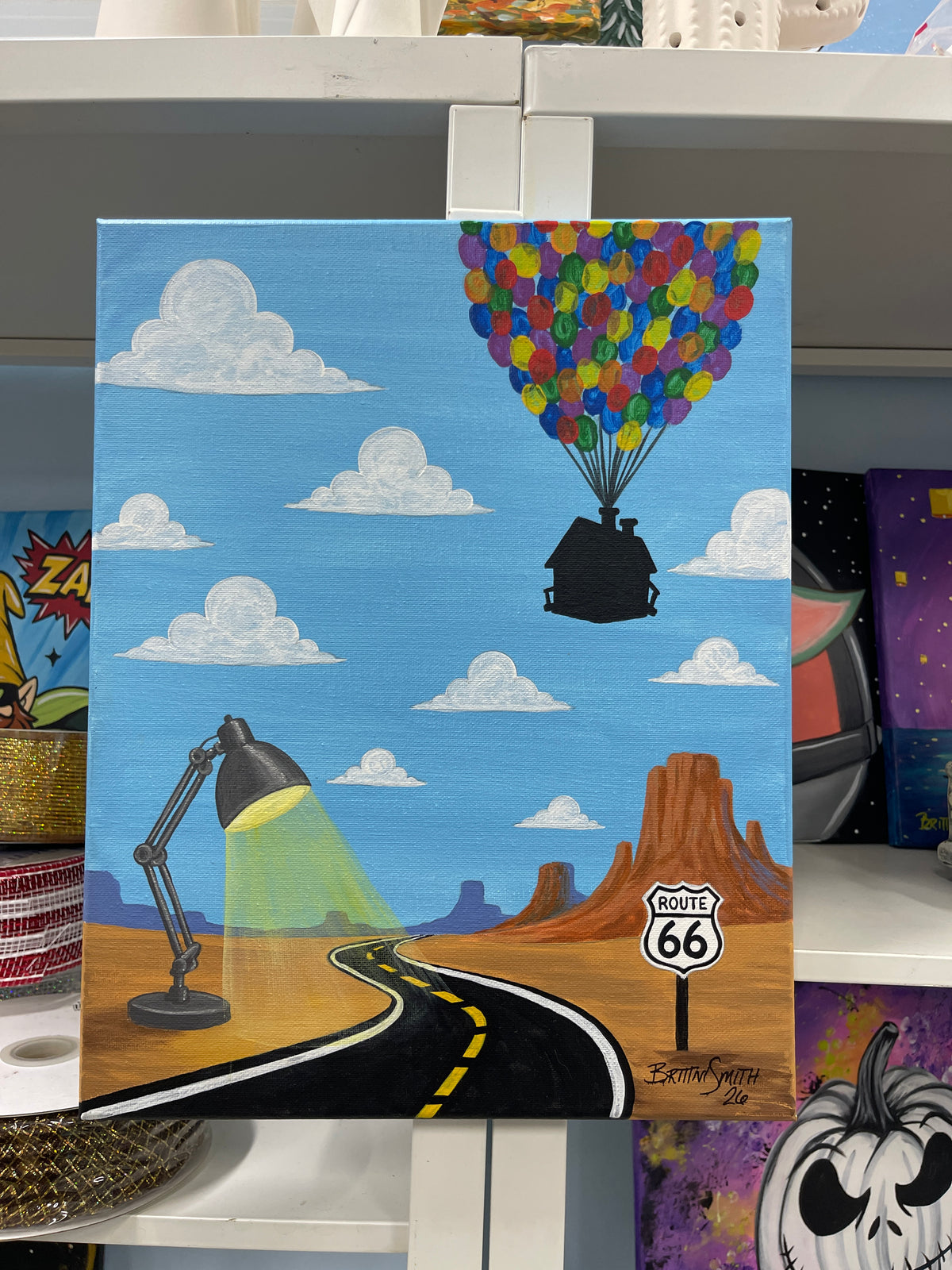 11/07/2026 PM 05:00 Pixar Movies Trivia Night Paint Party (SPD Studio)