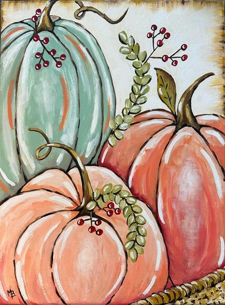 Pumpkin Trio Paint Kit