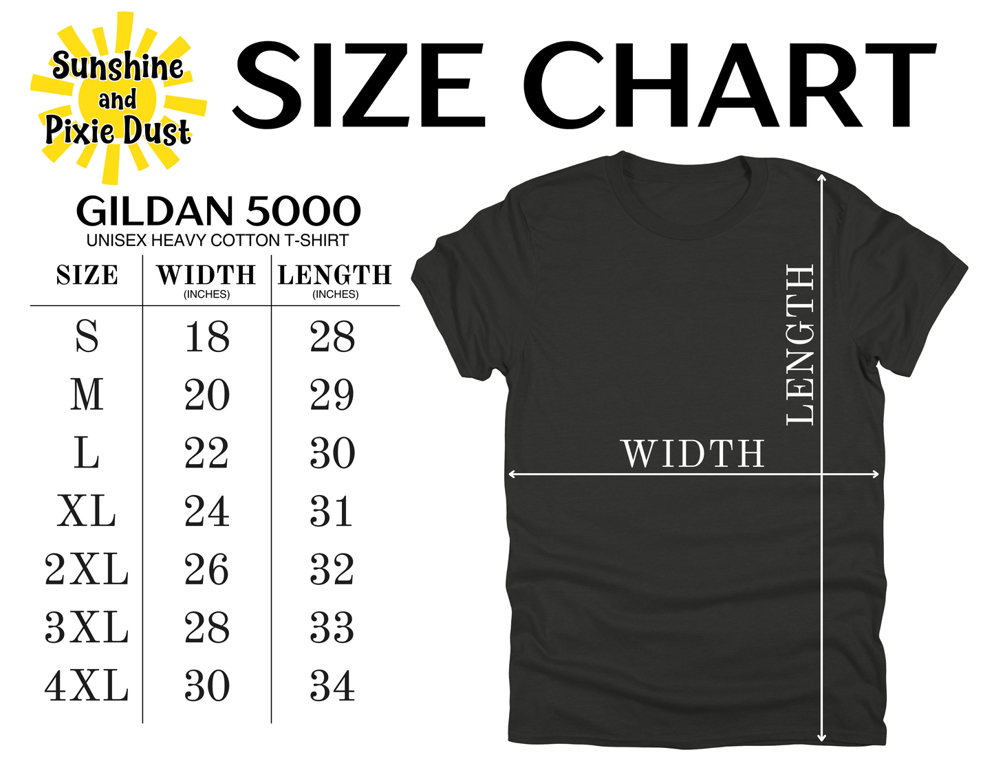 Sunshine and Pixie Dust Midnight T-Shirt, SPD Merch, Heavy Cotton, Unisex Fit