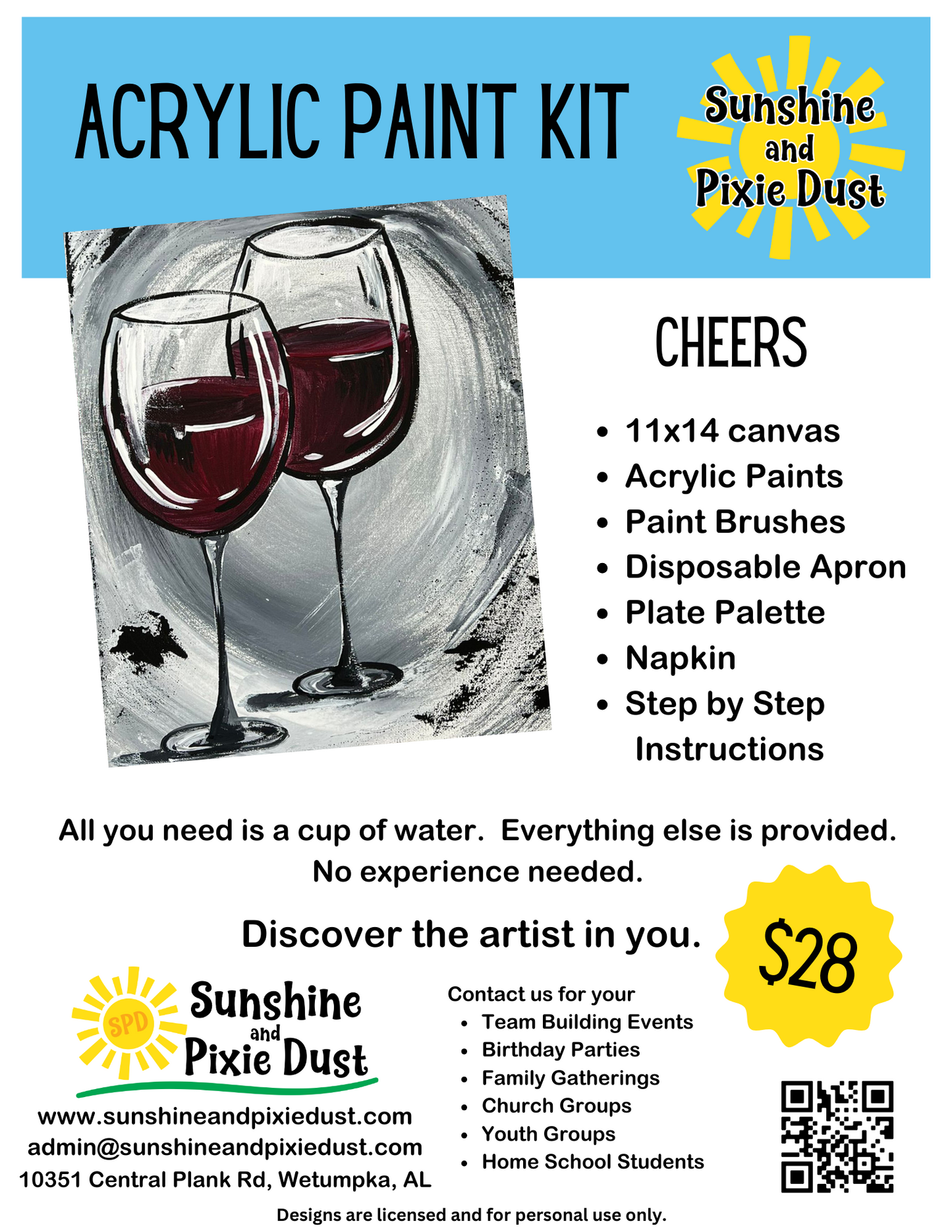 Cheers Paint Kit