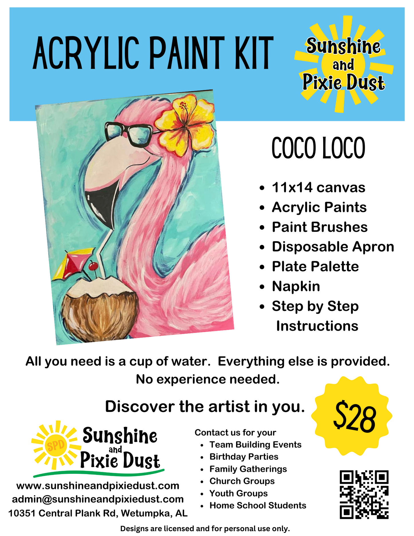 Coco Loco Paint Kit