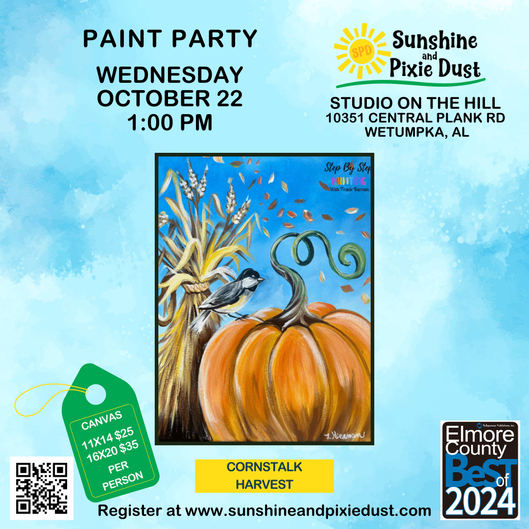 10/22/2025 PM 01:00 Paint Party (SPD Studio)