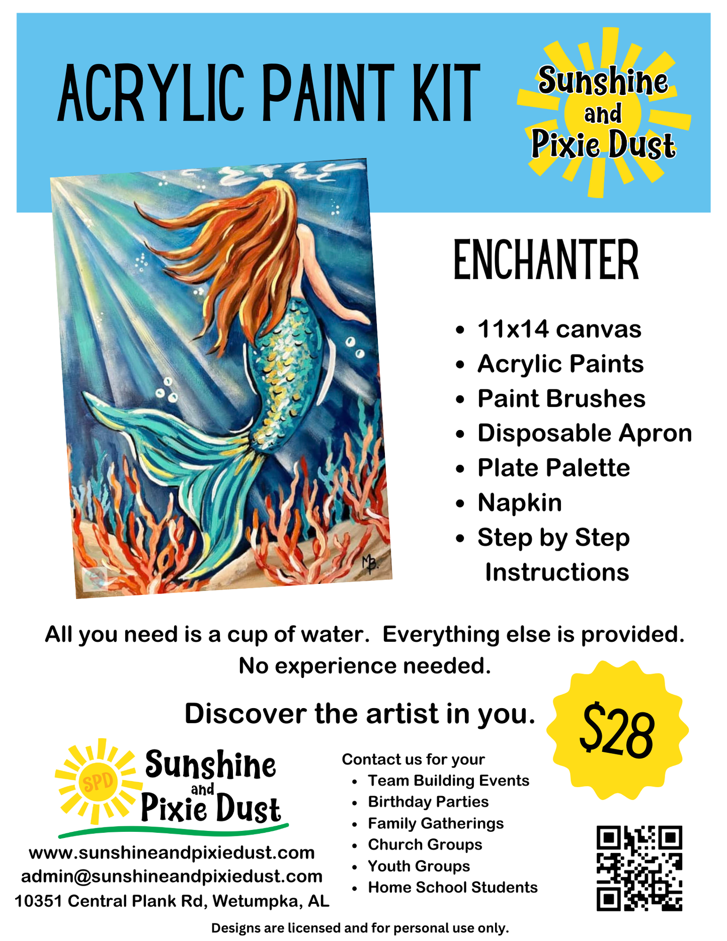 Enchanter Paint Kit