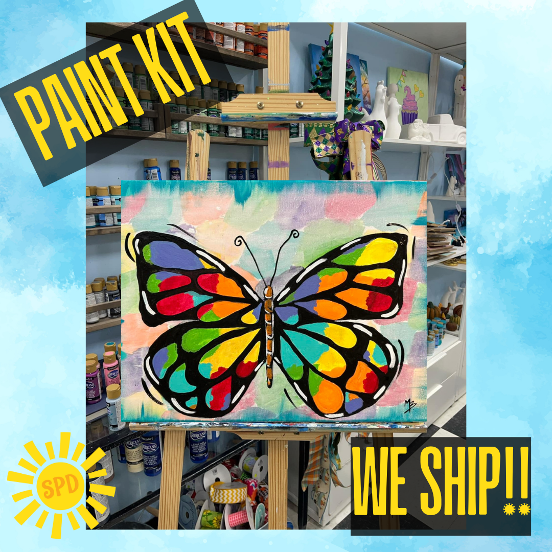 Butterfly Acrylic Paint Kit