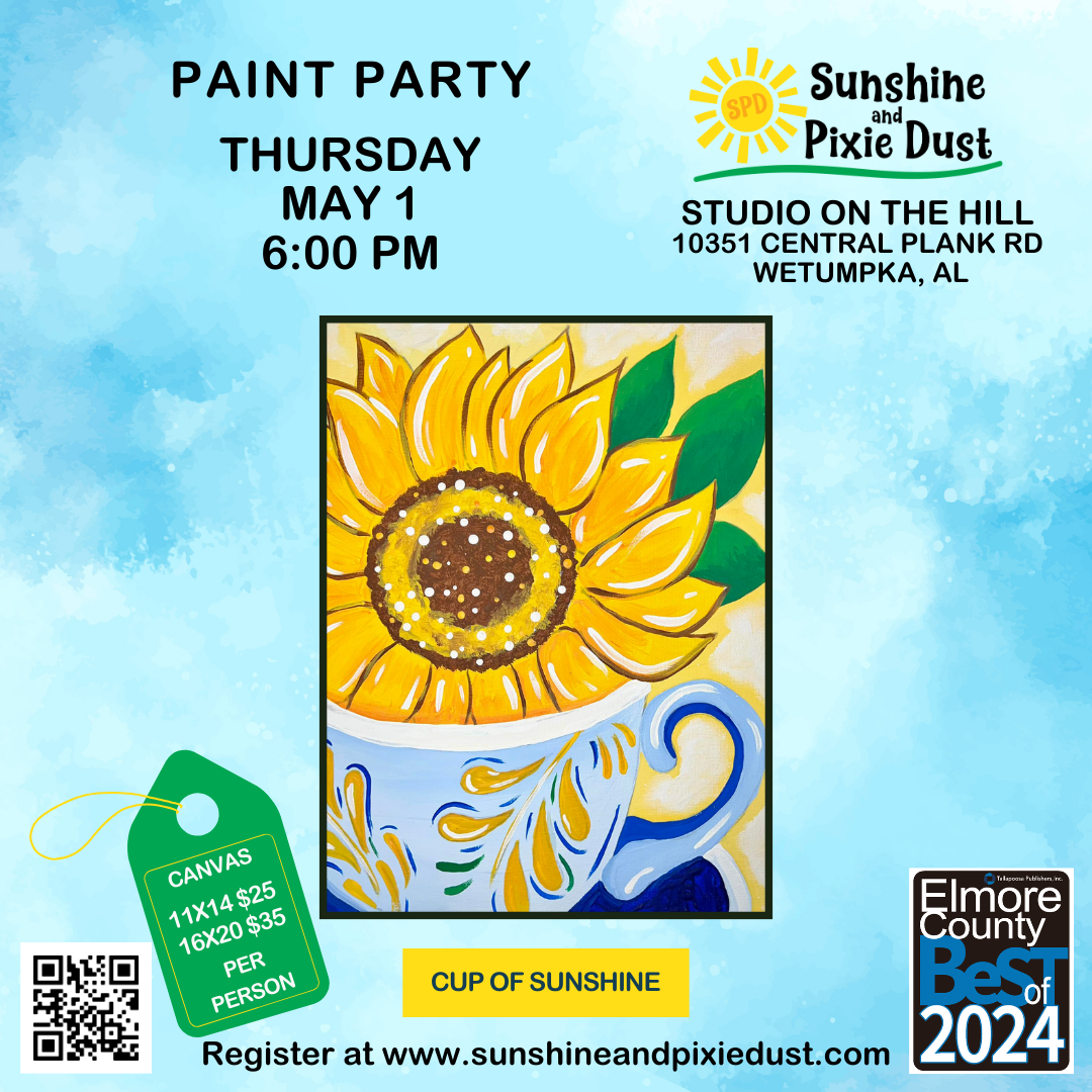 05/01/2025 PM 06:00 Paint Party (SPD Studio)