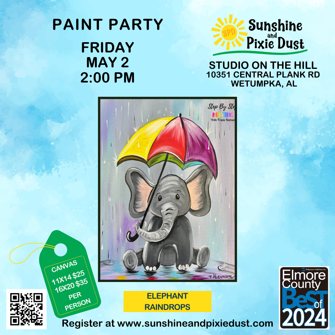 05/02/2025 PM 02:00 Paint Party (SPD Studio)
