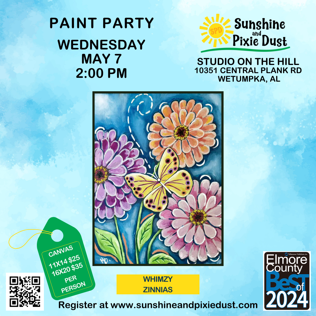 05/07/2025 PM 02:00 Paint Party (SPD Studio)