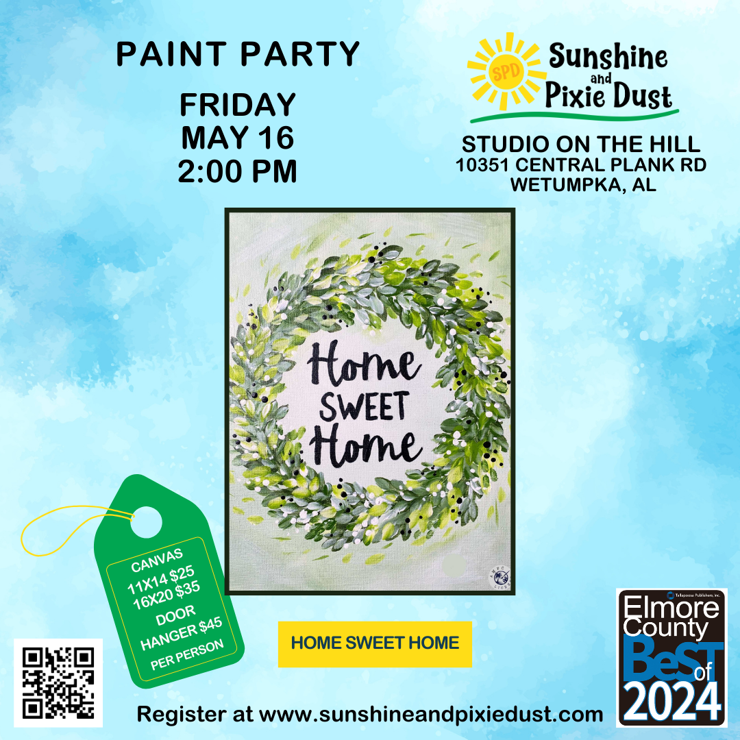 05/16/2025 PM 02:00 Paint Party (SPD Studio)