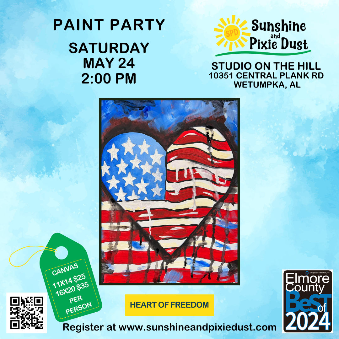 05/24/2025 PM 02:00 Paint Party (SPD Studio)