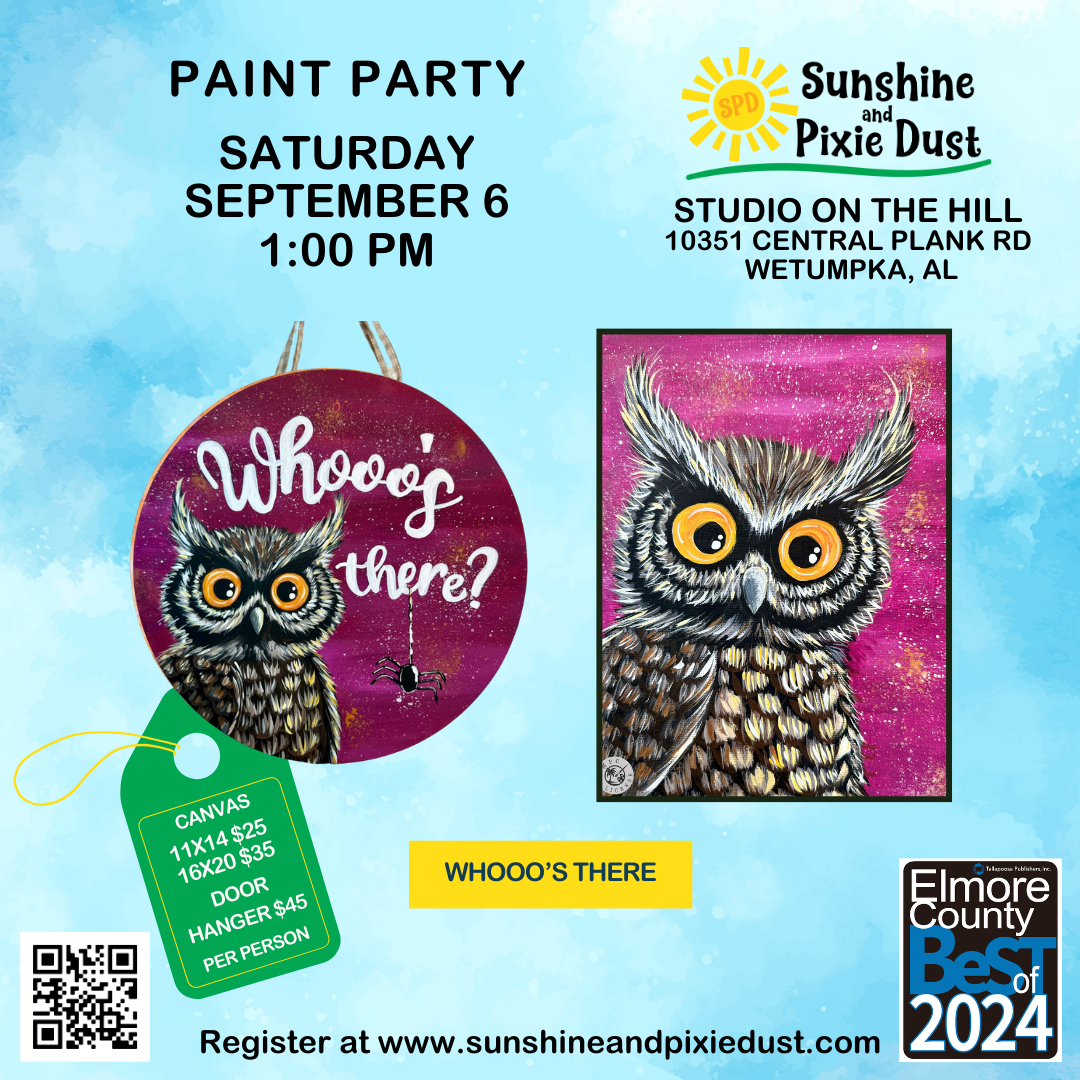 09/06/2025 PM 01:00 Paint Party (SPD Studio)