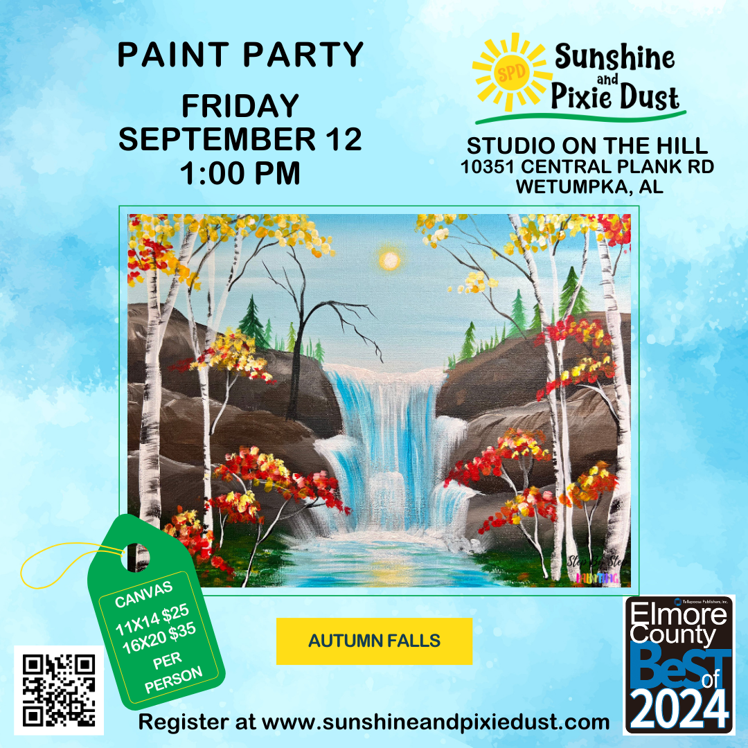 09/12/2025 PM 01:00 Paint Party (SPD Studio)