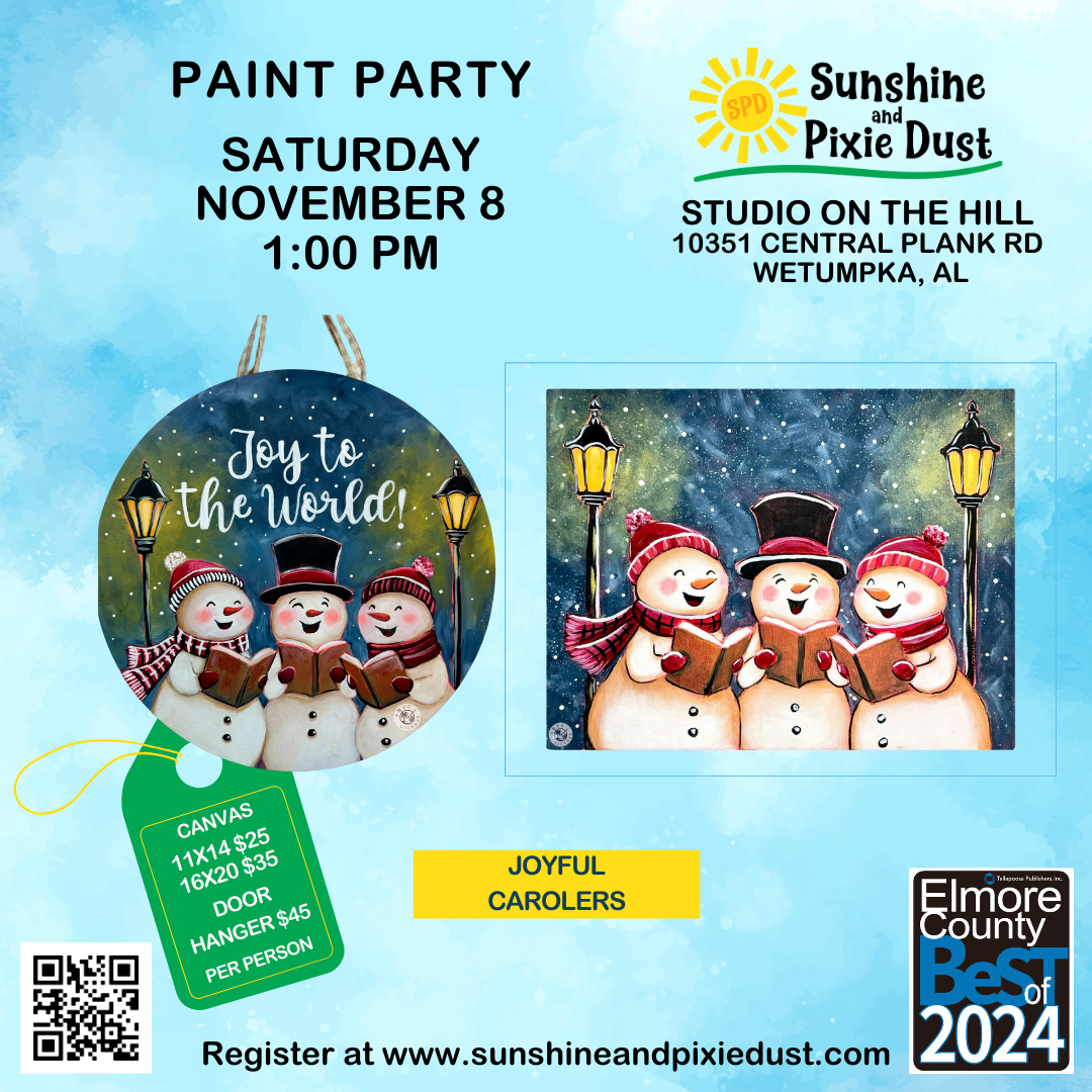 11/08/2025 PM 01:00 Paint Party (SPD Studio)