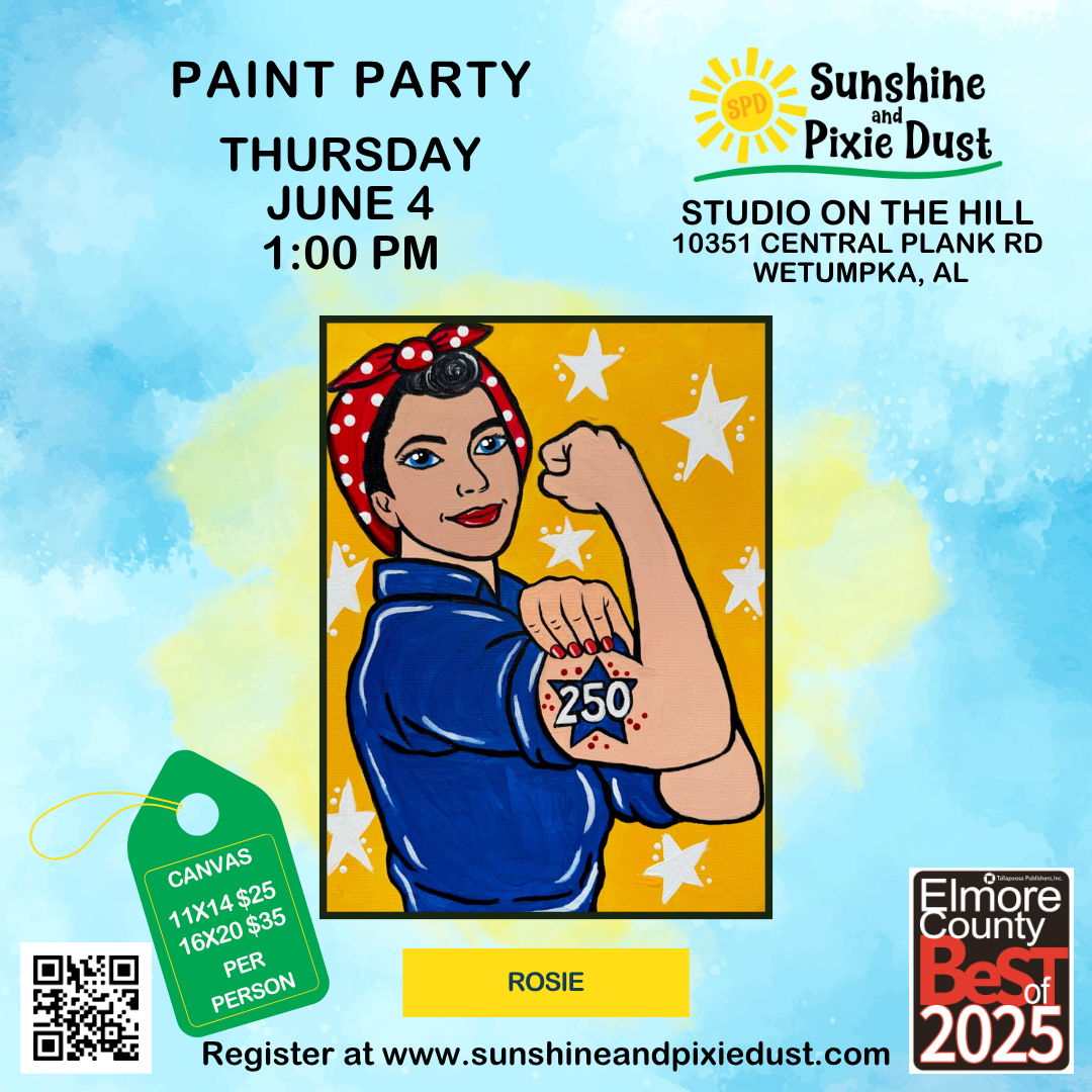 06/04/2026 PM 01:00 Paint Party (SPD Studio)