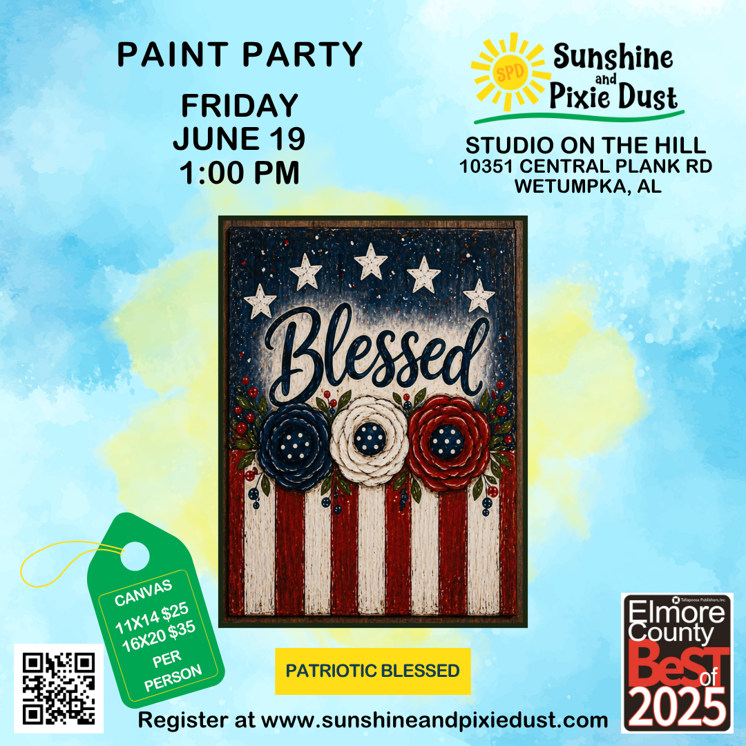 06/19/2026 PM 01:00 Paint Party (SPD Studio)