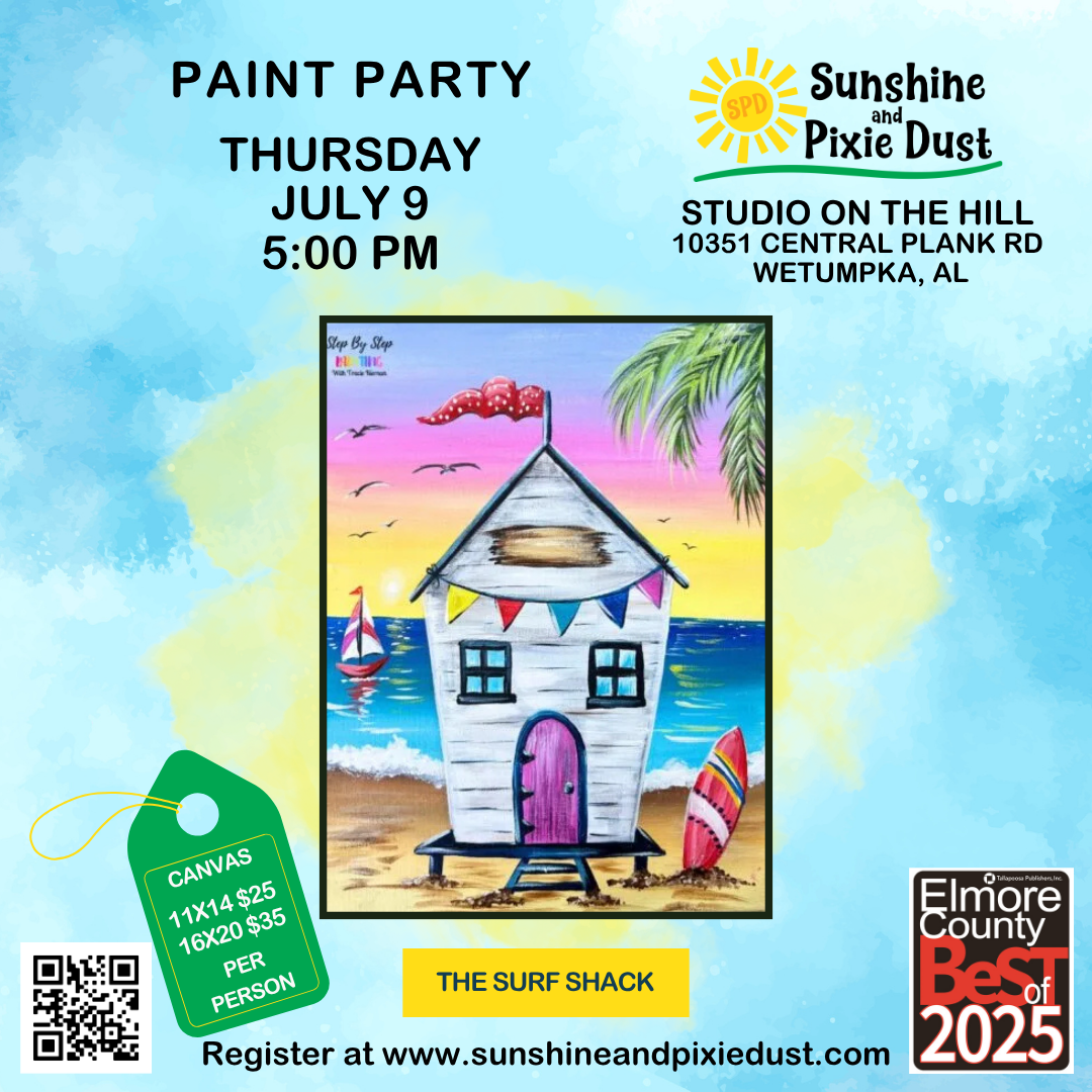07/09/2026 PM 05:00 Paint Party (SPD Studio)