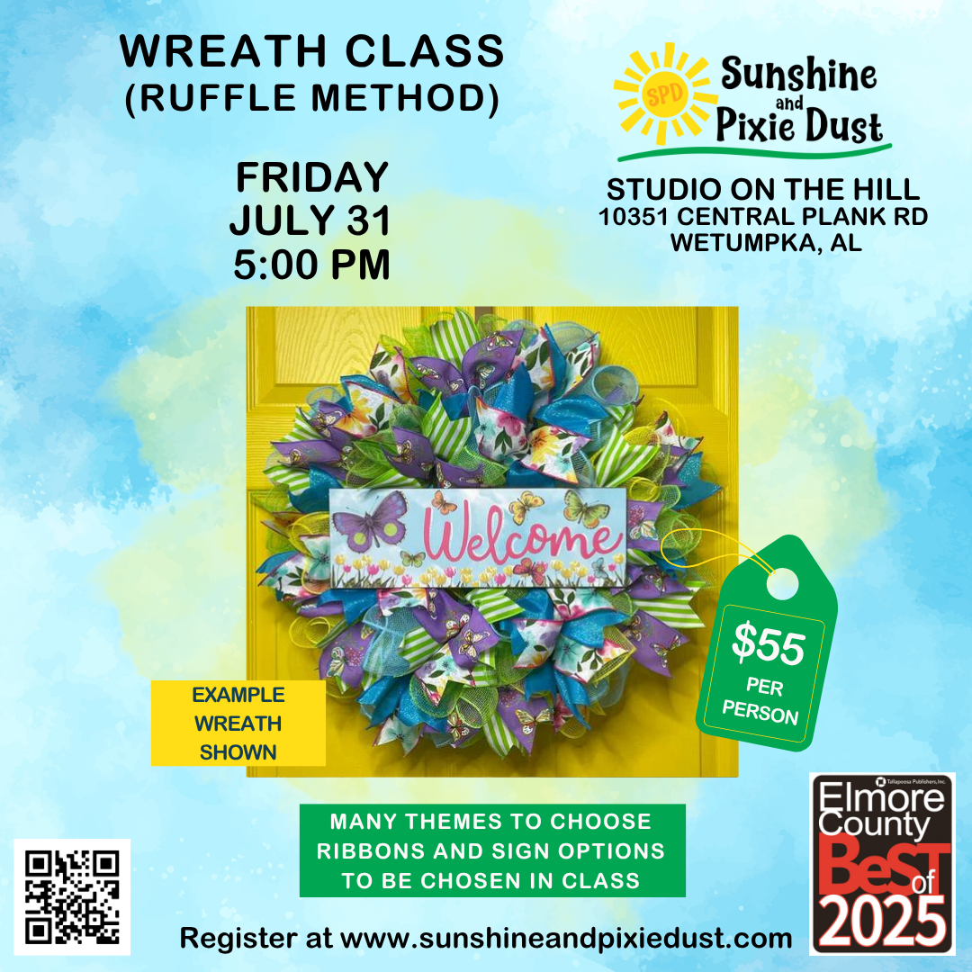 07/31/2026 PM 05:00 Wreath Class (SPD Studio)