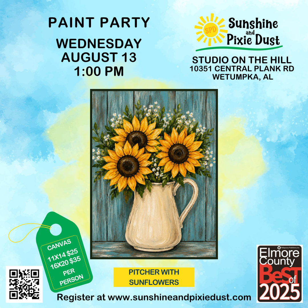 08/13/2026 PM 01:00 Paint Party (SPD Studio)