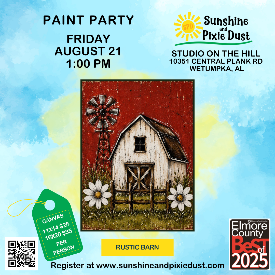 08/21/2026 PM 01:00 Paint Party (SPD Studio)