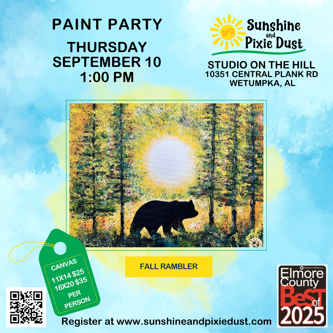 09/10/2026 PM 01:00 Paint Party (SPD Studio)