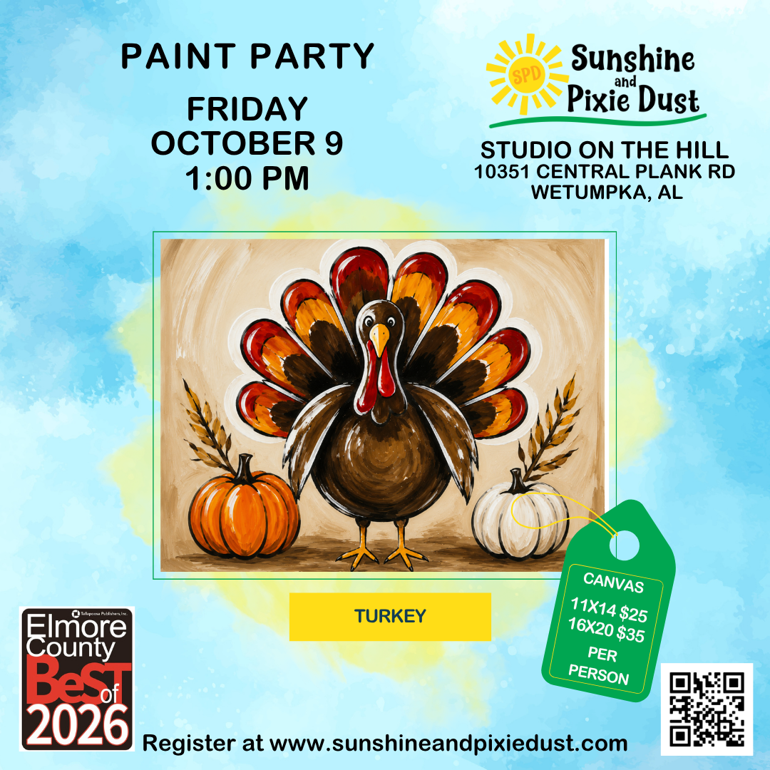 10/09/2026 PM 01:00 Paint Party (SPD Studio)