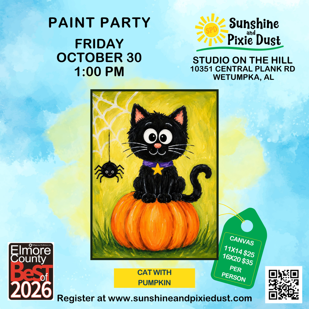 10/30/2026 PM 01:00 Paint Party (SPD Studio)