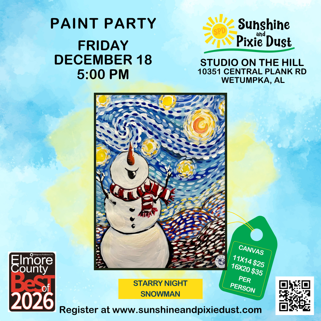12/18/2026 PM 05:00 Paint Party (SPD Studio)