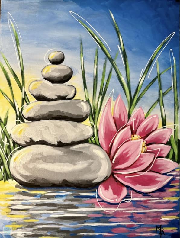 Serene Spot Acrylic Paint Kit