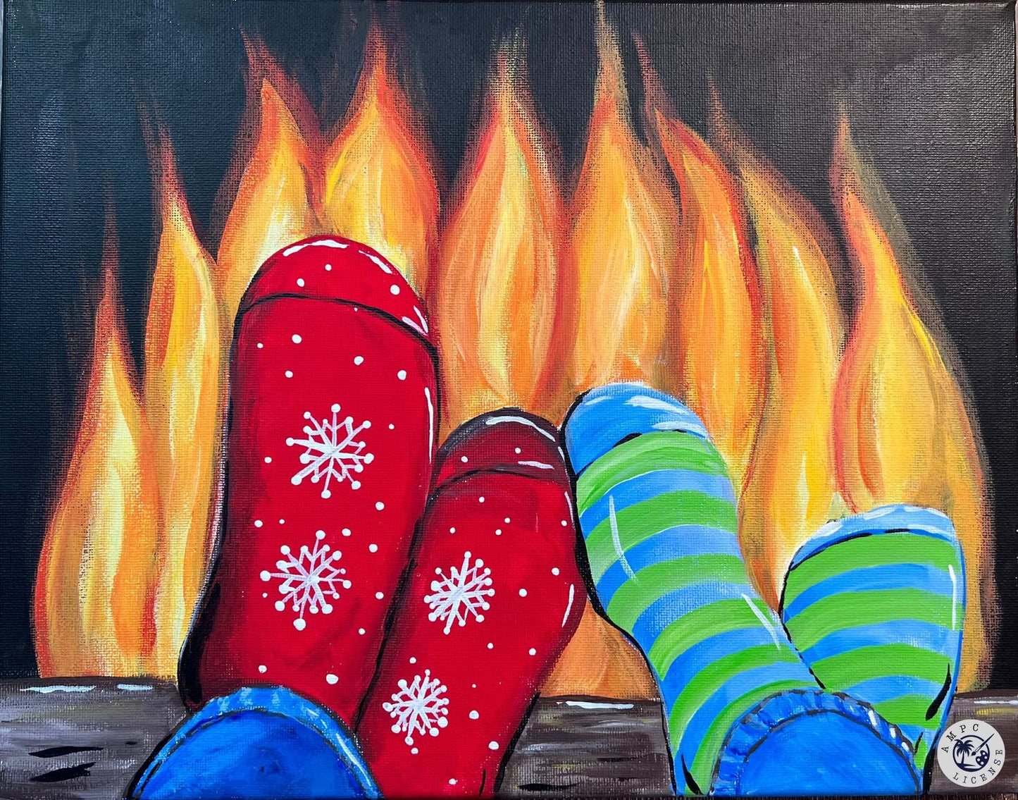 Toasty Toes Paint Kit