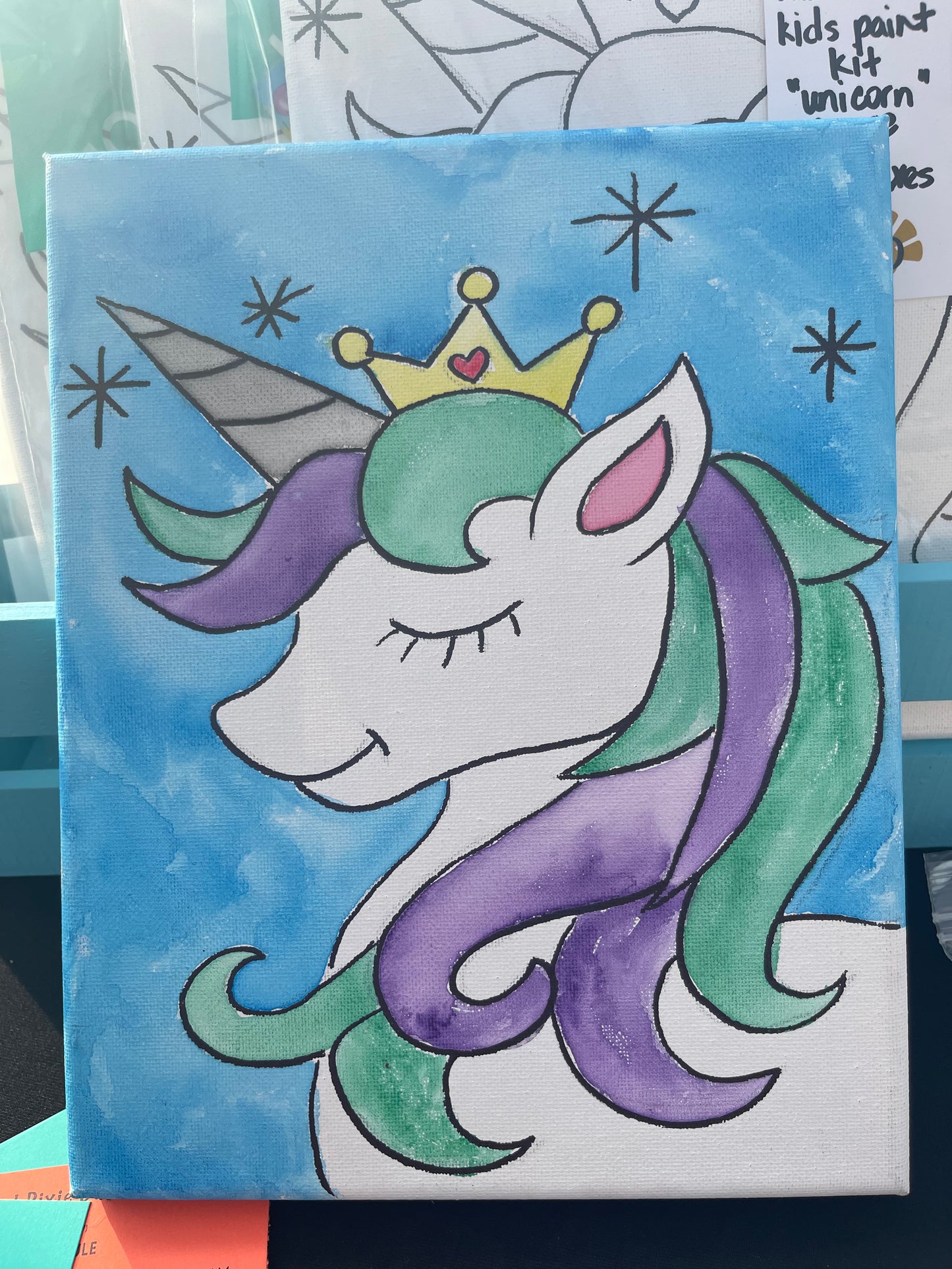 Unicorn Kids Paint Kit