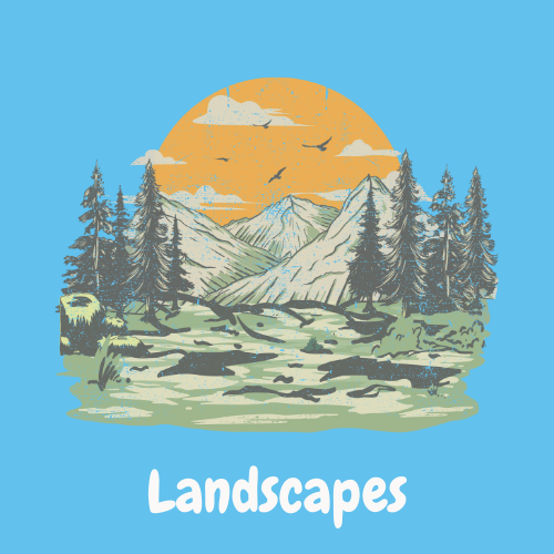 Landscapes Acrylic Paint Kits