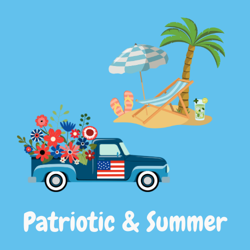 Patriotic & Summer Acrylic Paint Kits