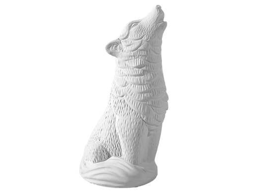 Howling Wolf Ceramic