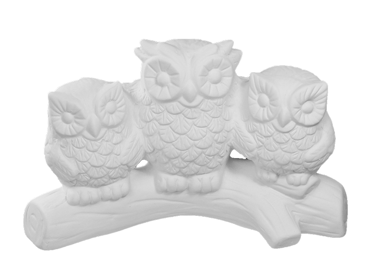 Owl Family Ceramic