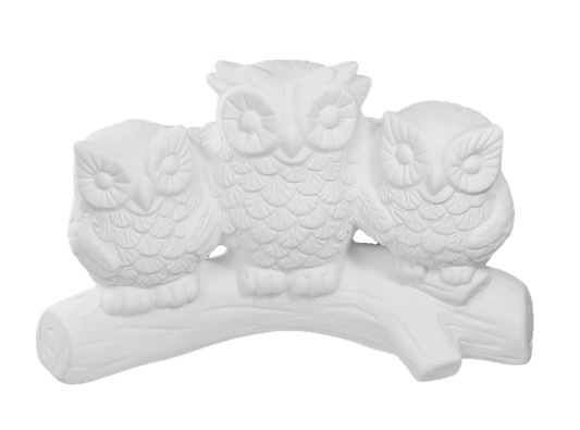 Owl Family Ceramic