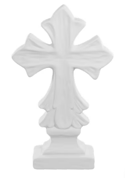 Rustic Cross Ceramic